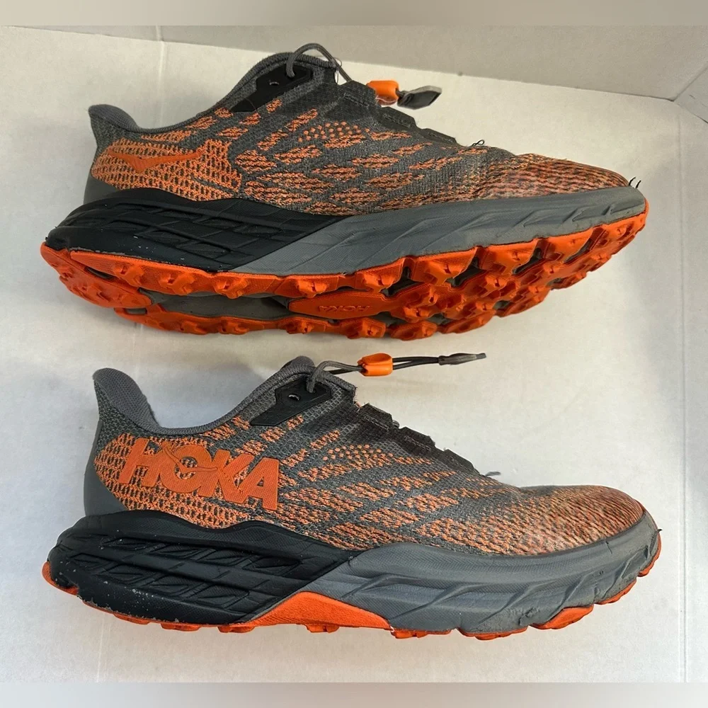 Hoka One One Shoes Youth 6 MD Speedgoat Orange Running